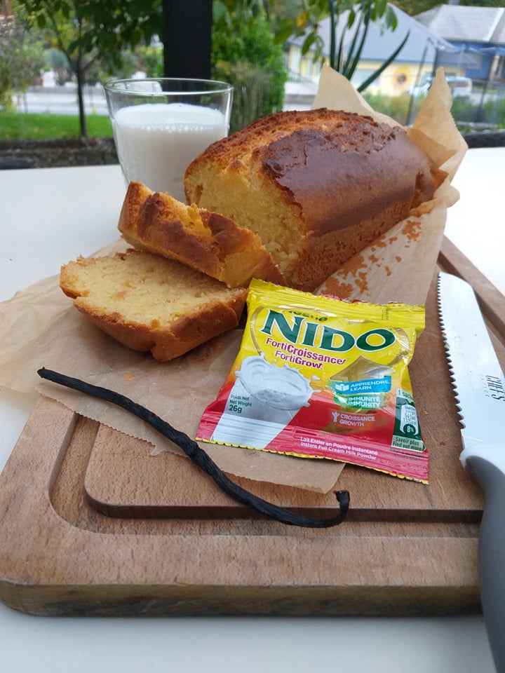 Gâteau au lait en poudre NIDO et à la vanille