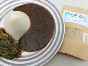 Nkui séché (1 boule) - Utilisé pour préparer le plat de Nkui ou comme gel et shampoing sur les cheveux